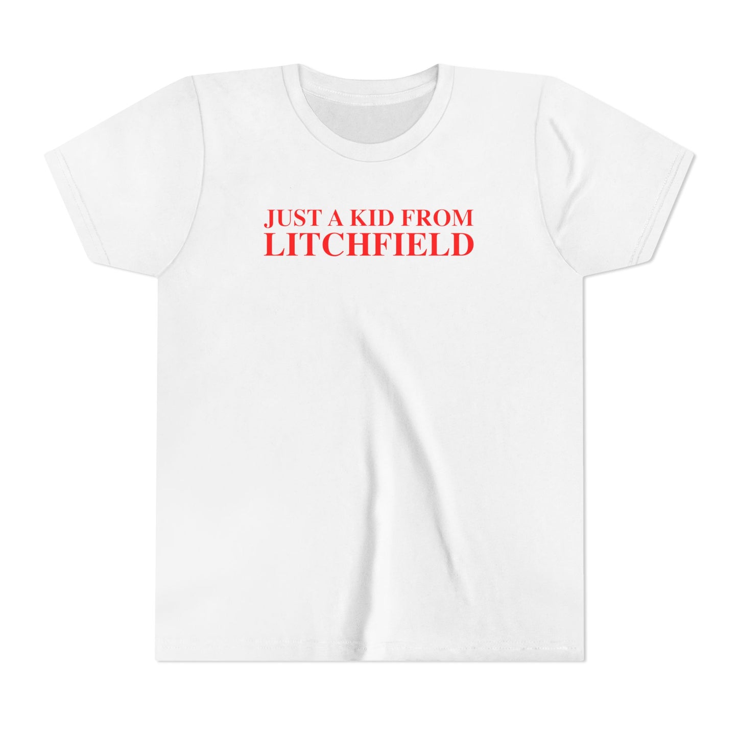 Just a kid from Litchfield Youth Short Sleeve T-Shirt