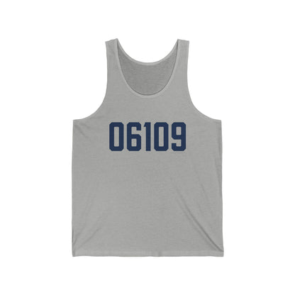 06109 - Wethersfield Connecticut Zip Code - Unisex Jersey Tank