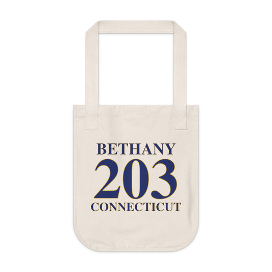 Bethany 203 Connecticut Organic Canvas Tote Bag