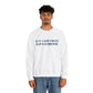 Just a kid from Old Saybrook Unisex Heavy Blend™ Crewneck Sweatshirt (blue)