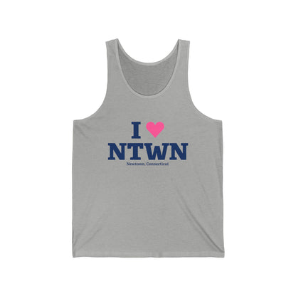 I Heart NTWN Unisex Jersey Tank Top