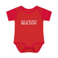 Just a kid from Bolton Infant Baby Rib Bodysuit