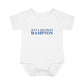Just a kid from Hampton Infant Baby Rib Bodysuit