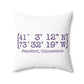 Stamford Coordinates Spun Polyester Square Pillow