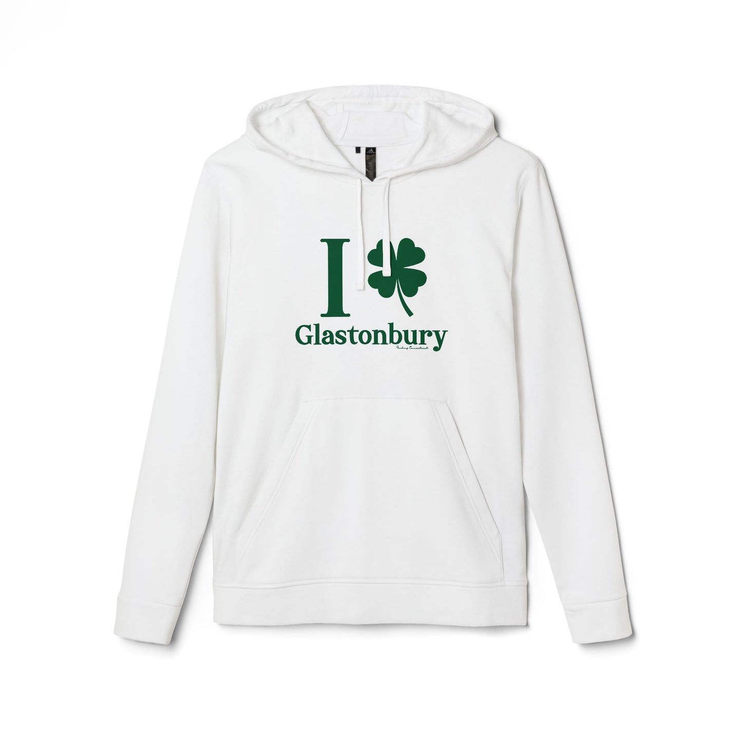 I Clover Glastonbury adidas Unisex Fleece Hoodie