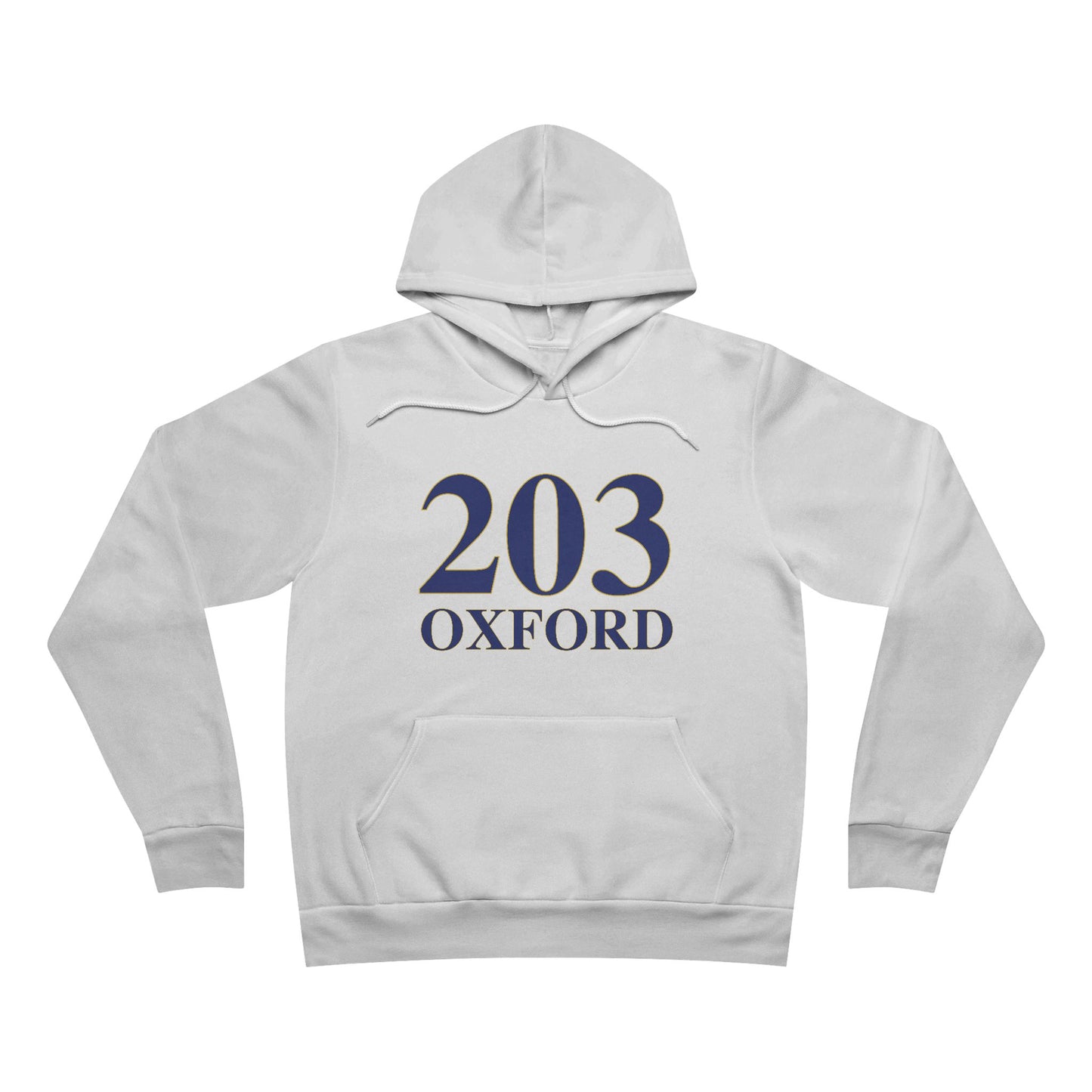 203 Oxford Unisex Sponge Fleece Pullover Hoodie