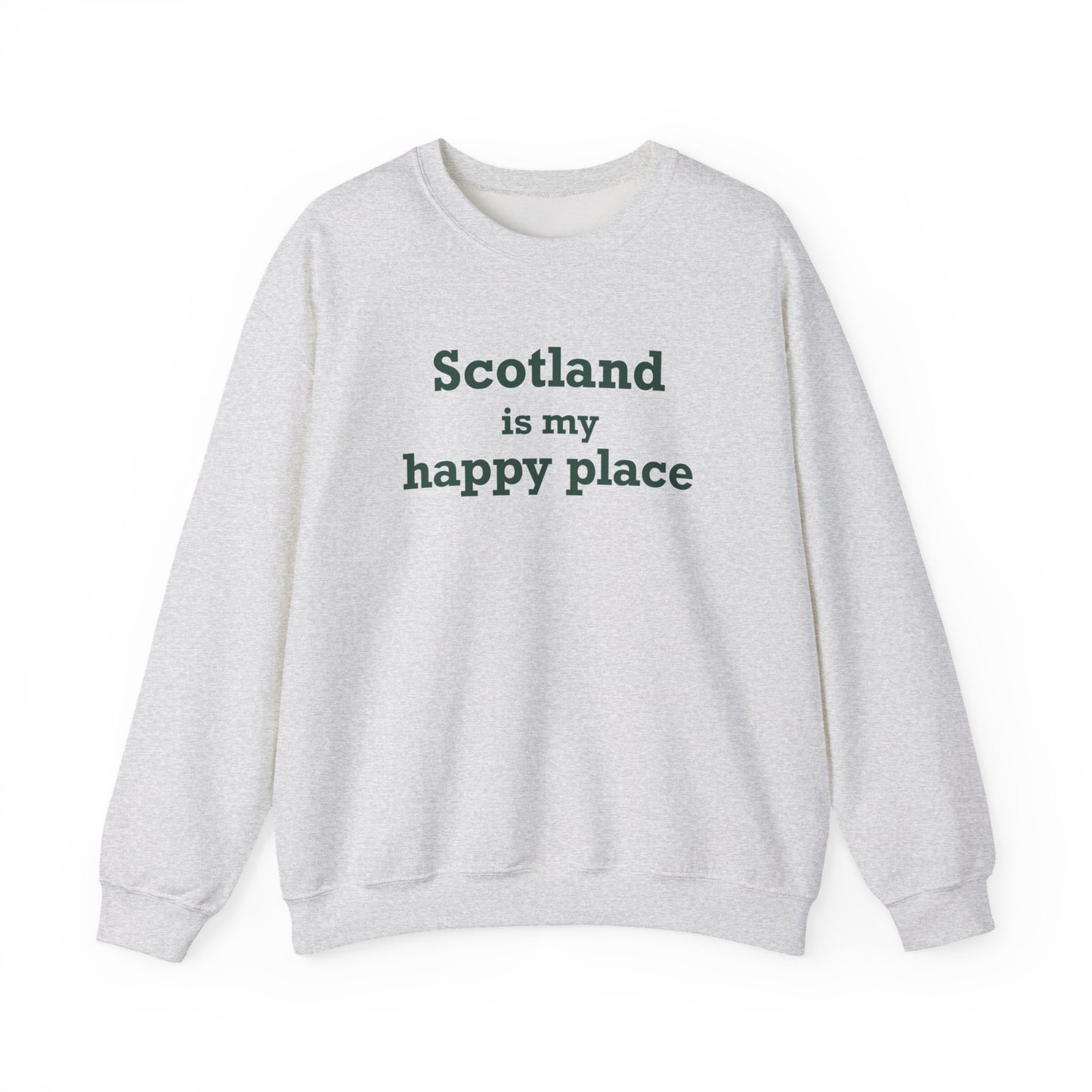 Scotland is My Happy Place Unisex Heavy Blend™ Crewneck Sweatshirt