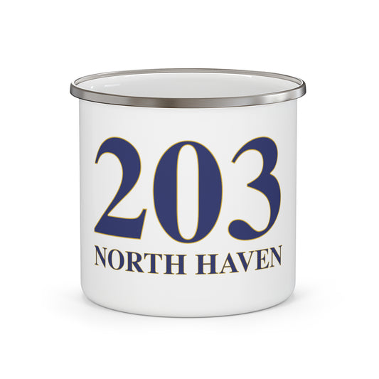 203 North Haven Enamel Camping Mug