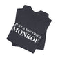 Just a kid from Monroe Unisex Jersey Short Sleeve Tee