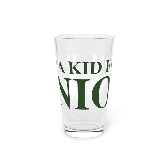 Just a kid from Union Pint Glass, 16oz