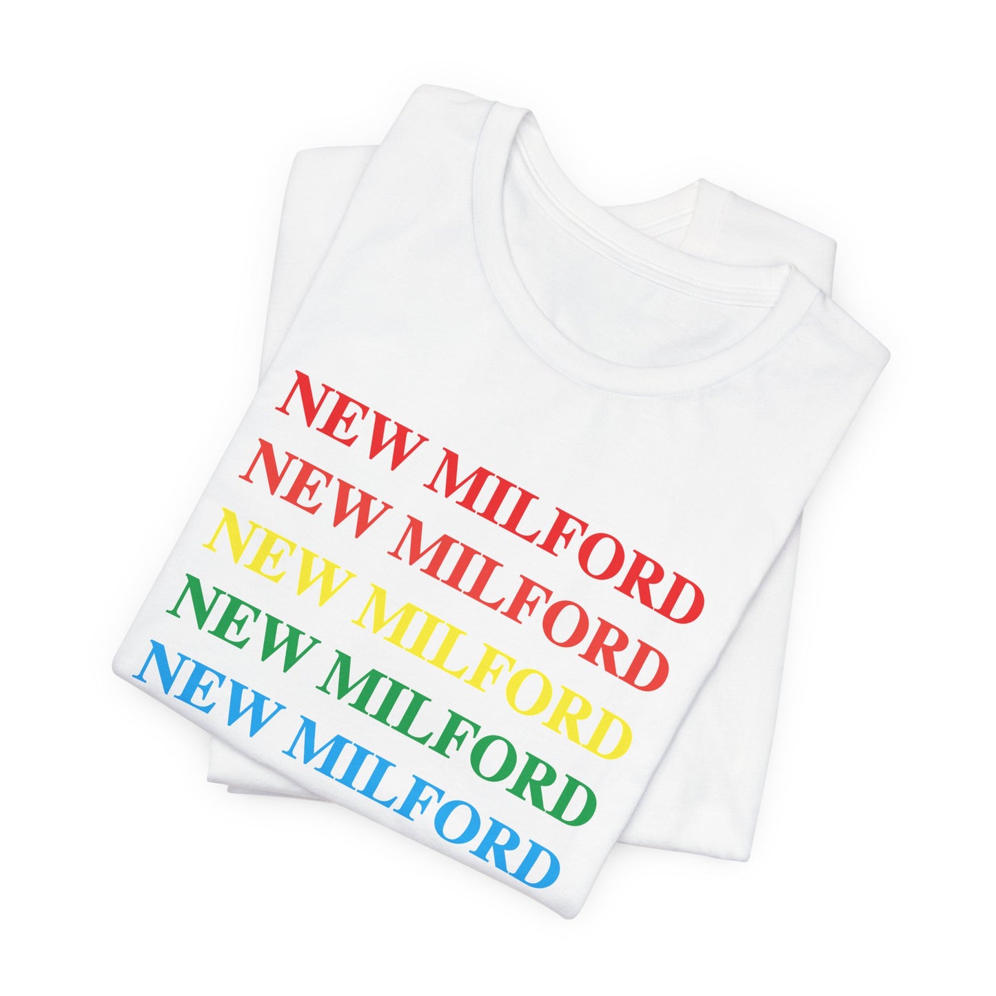 New Milford Pride Unisex Jersey Short Sleeve Tee