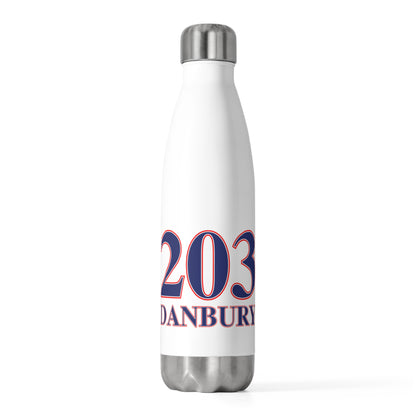 203 Danbury Red, White & Blue 20oz Insulated Bottle