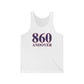 860 Andover Red White & Blue Unisex Jersey Tank Top