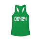06464 East Hampton CT Zip Code Women's Ideal Racerback Tank Top