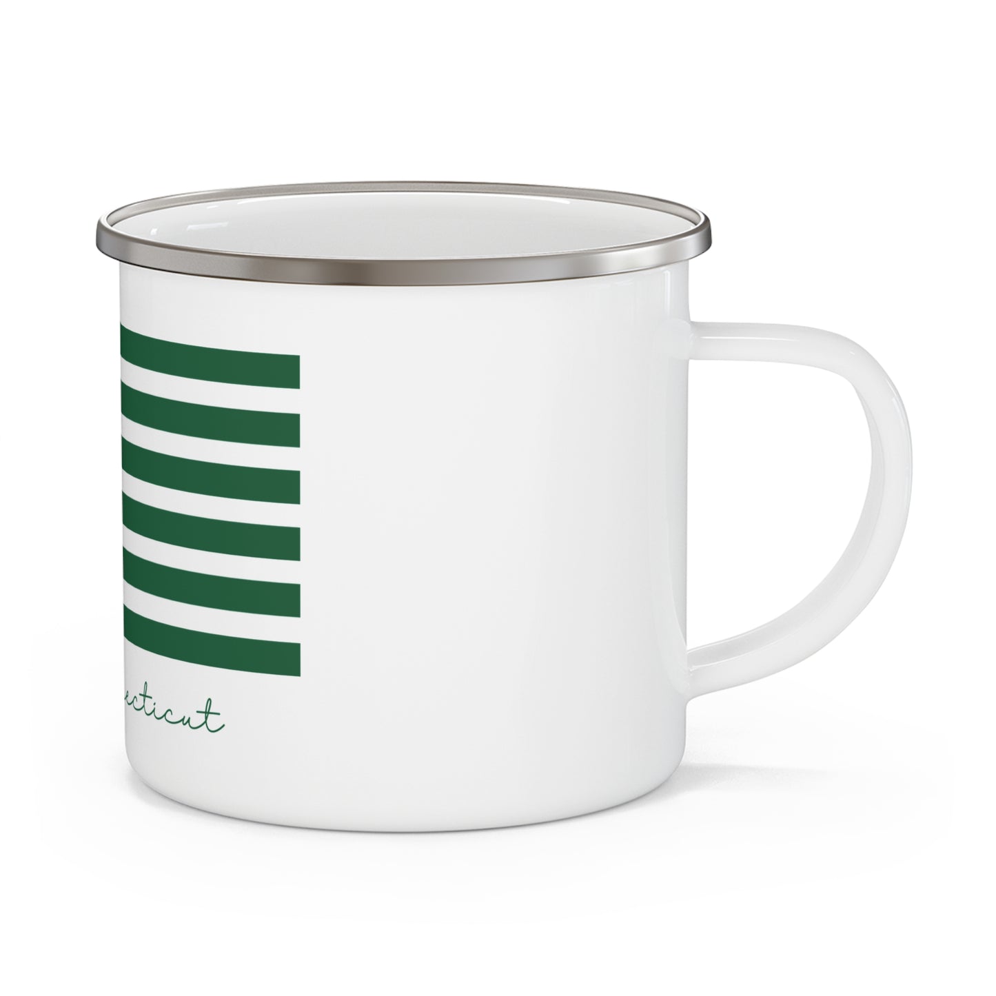 Lisbon Connecticut St. Patrick’s Day Flag Enamel Camping Mug