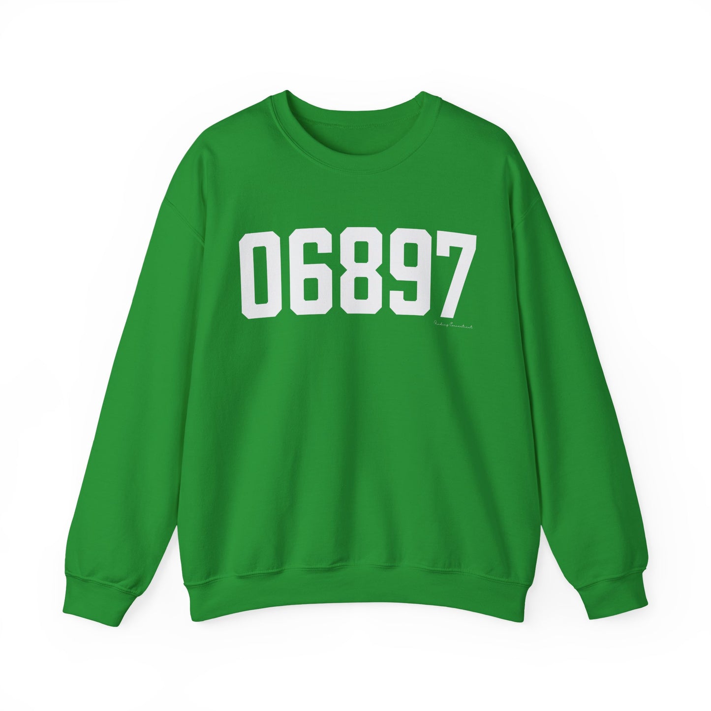 06897 Wilton CT Zip Code Unisex Heavy Blend™ Crewneck Sweatshirt