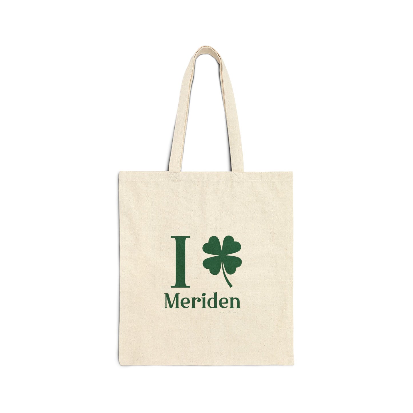 I Clover Meriden Cotton Canvas Tote Bag