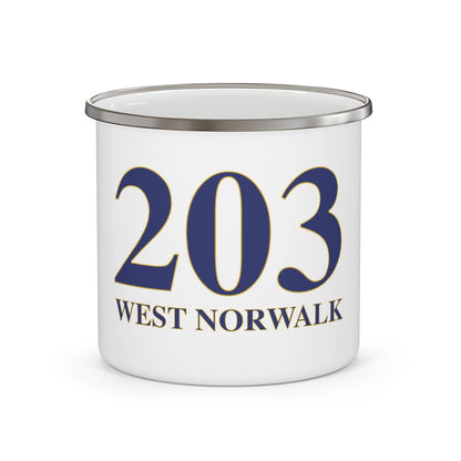 203 West Norwalk Enamel Camping Mug