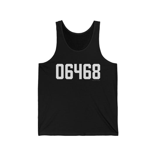 06468 Monroe Connecticut Zip Code Unisex Jersey Tank Top