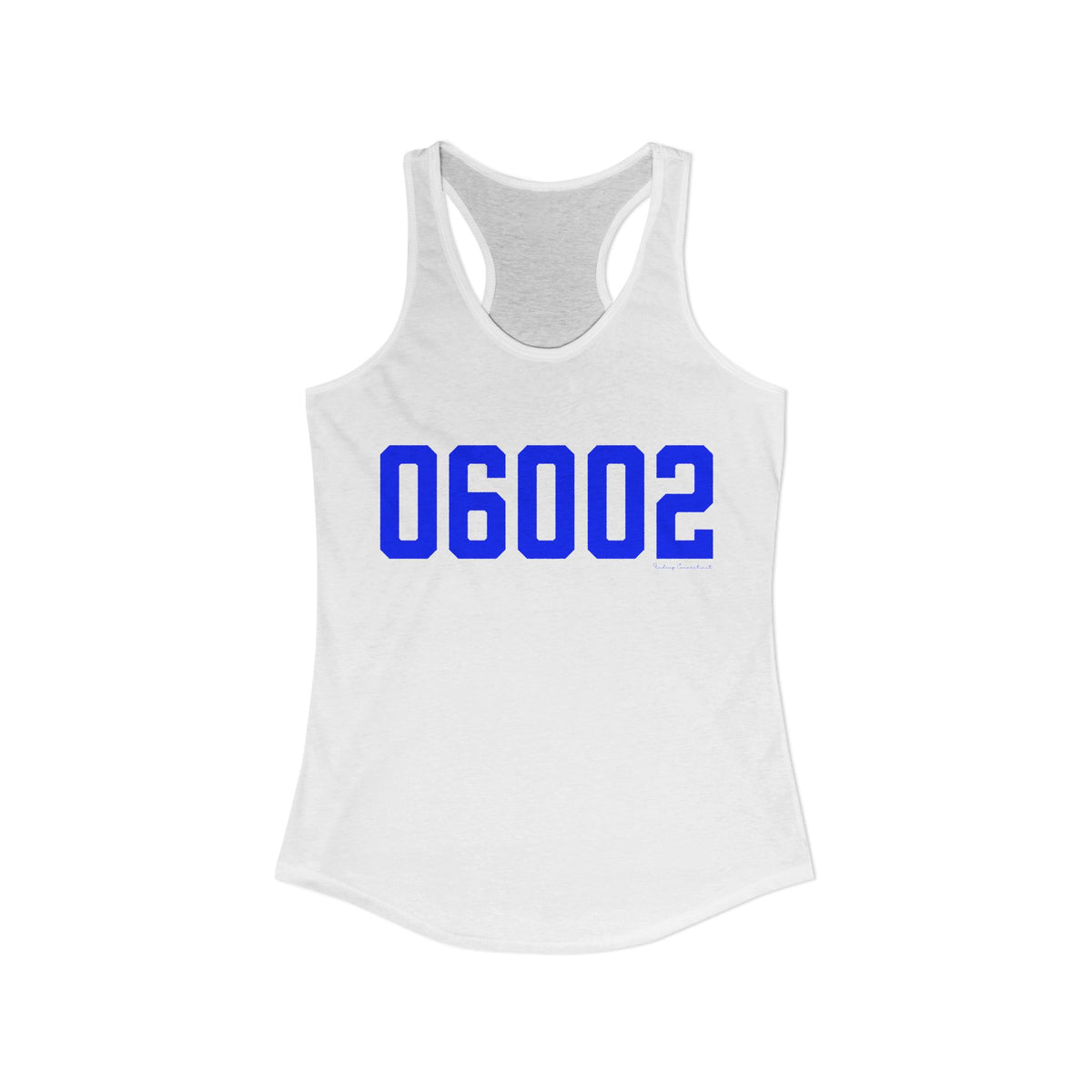 06002 Bloomfield Connecticut Zip Code Women's Ideal Racerback Tank Top