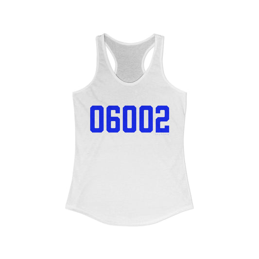 06002 Bloomfield Connecticut Zip Code Women's Ideal Racerback Tank Top