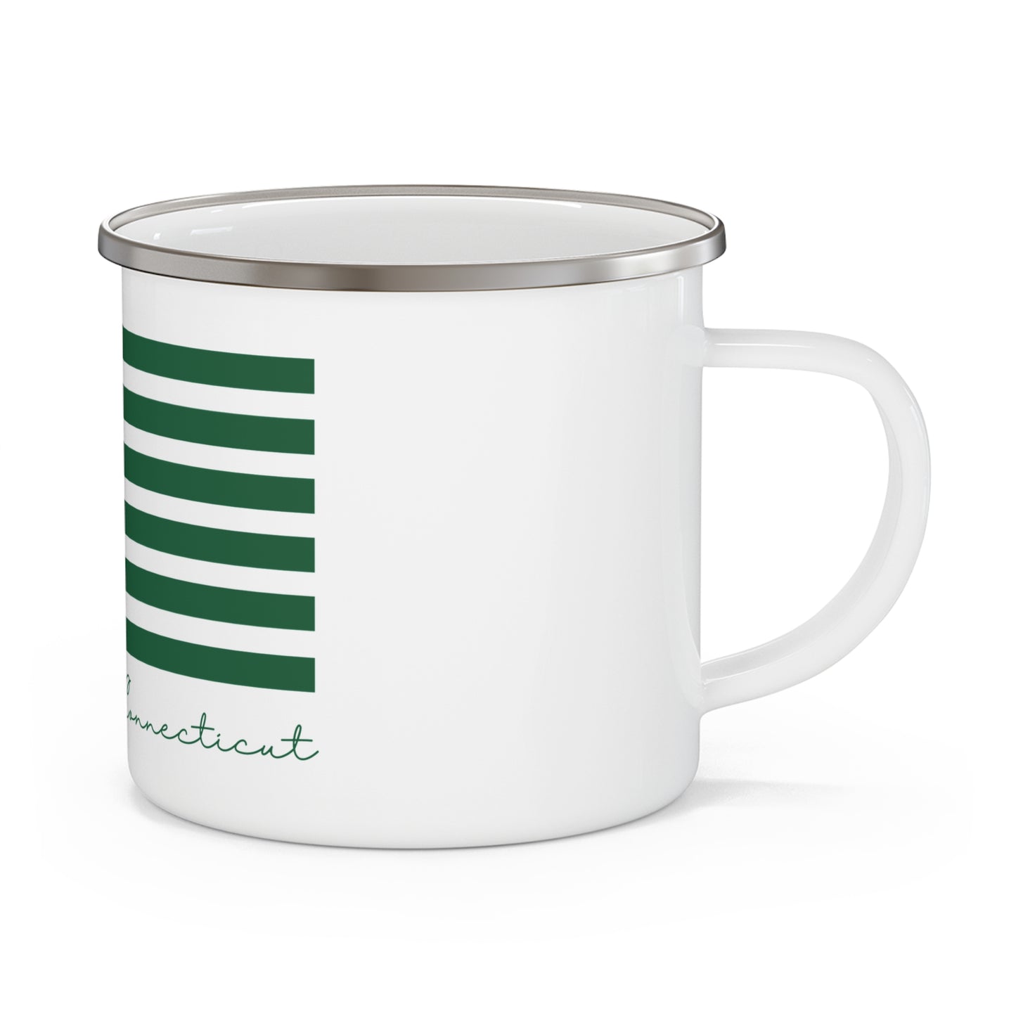 Killingworth Connecticut St. Patrick’s Day Flag Enamel Camping Mug