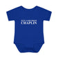 Just a kid from Chaplin Infant Baby Rib Bodysuit