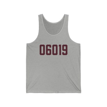06019 Canton Connecticut Zip Code Unisex Jersey Tank Top