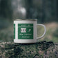 Vintage Merritt Parkway Exit 38 Sign Enamel Camping Mug