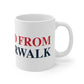 Just a kid from West Norwalk Mug 11oz