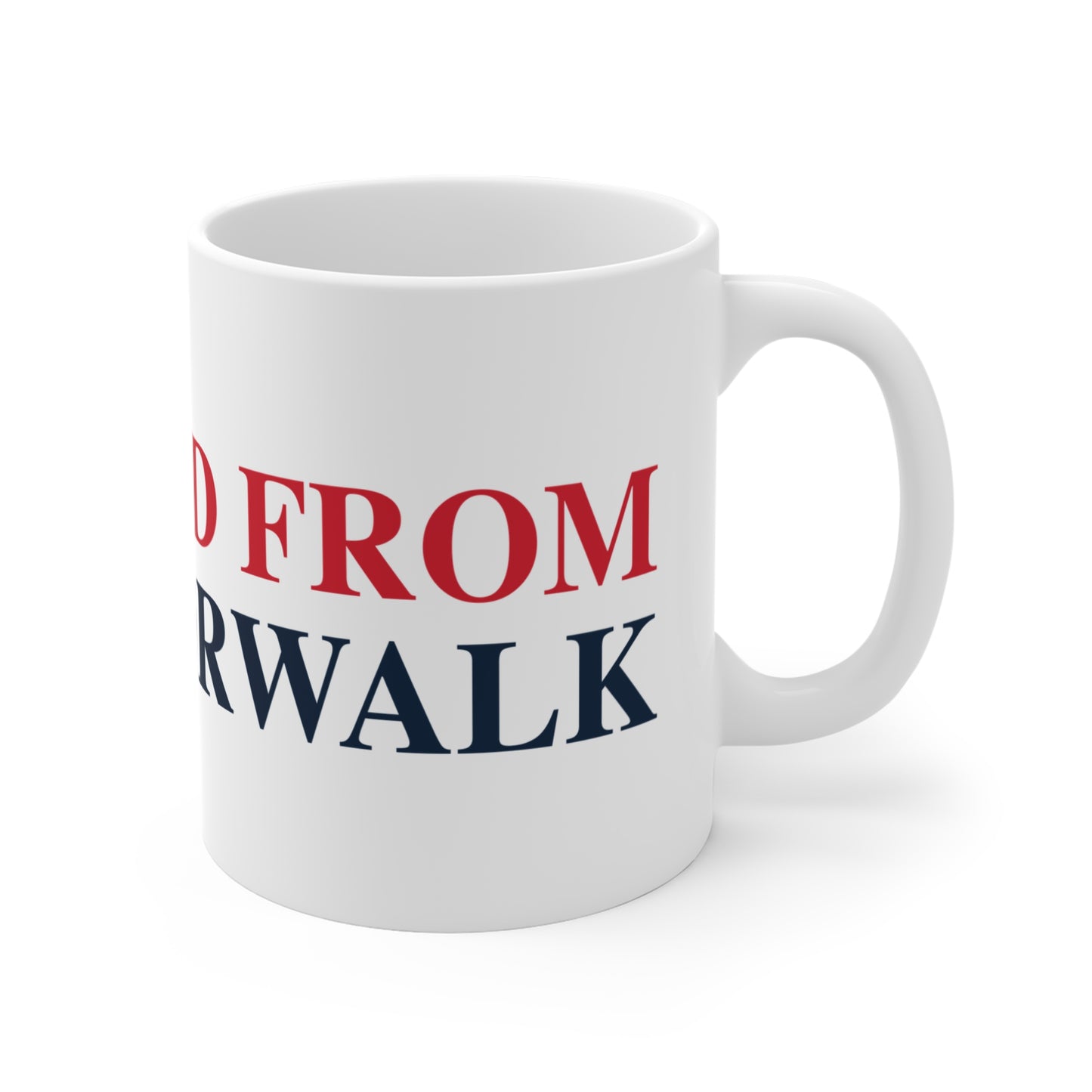 Just a kid from West Norwalk Mug 11oz