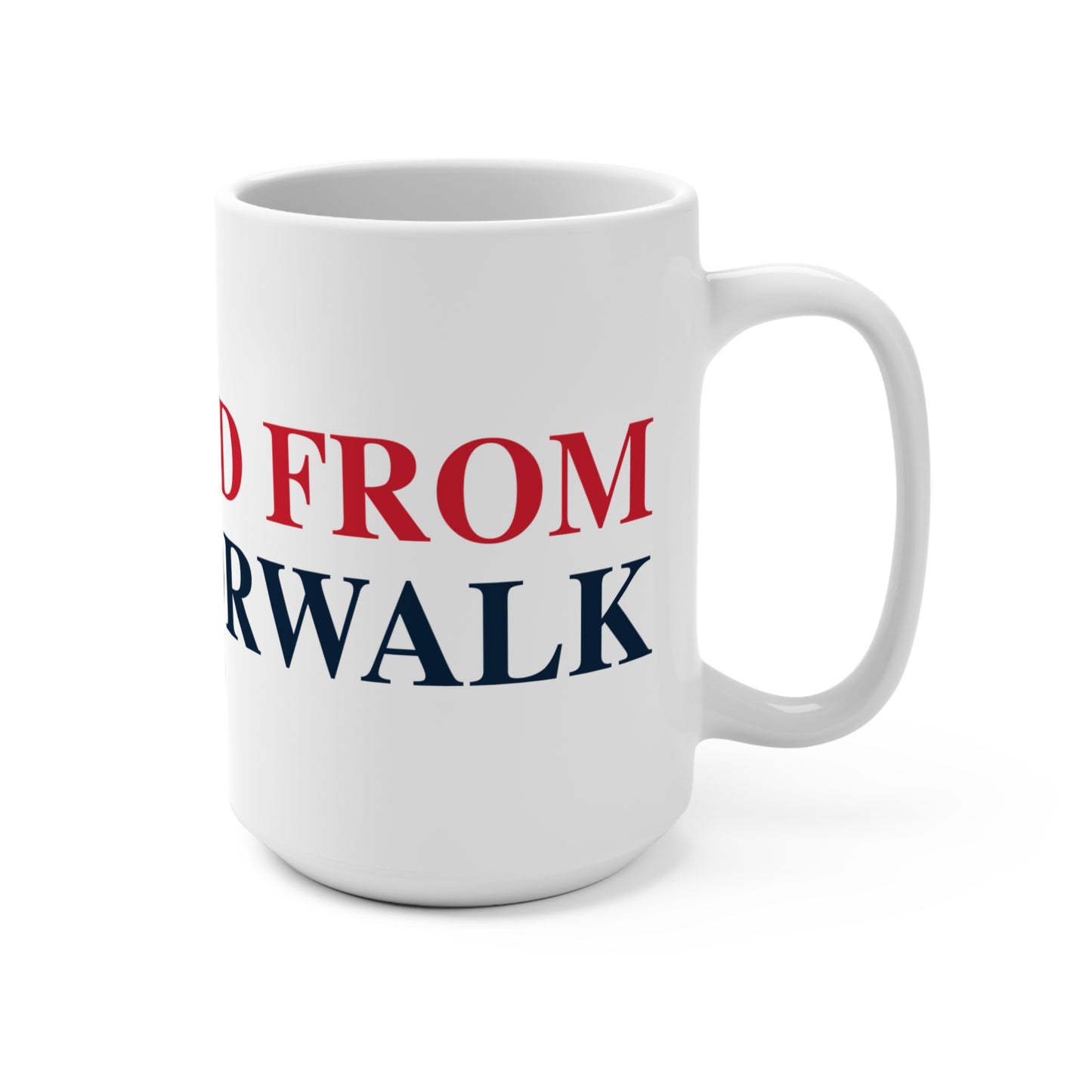Just a kid from West Norwalk Mug 15oz