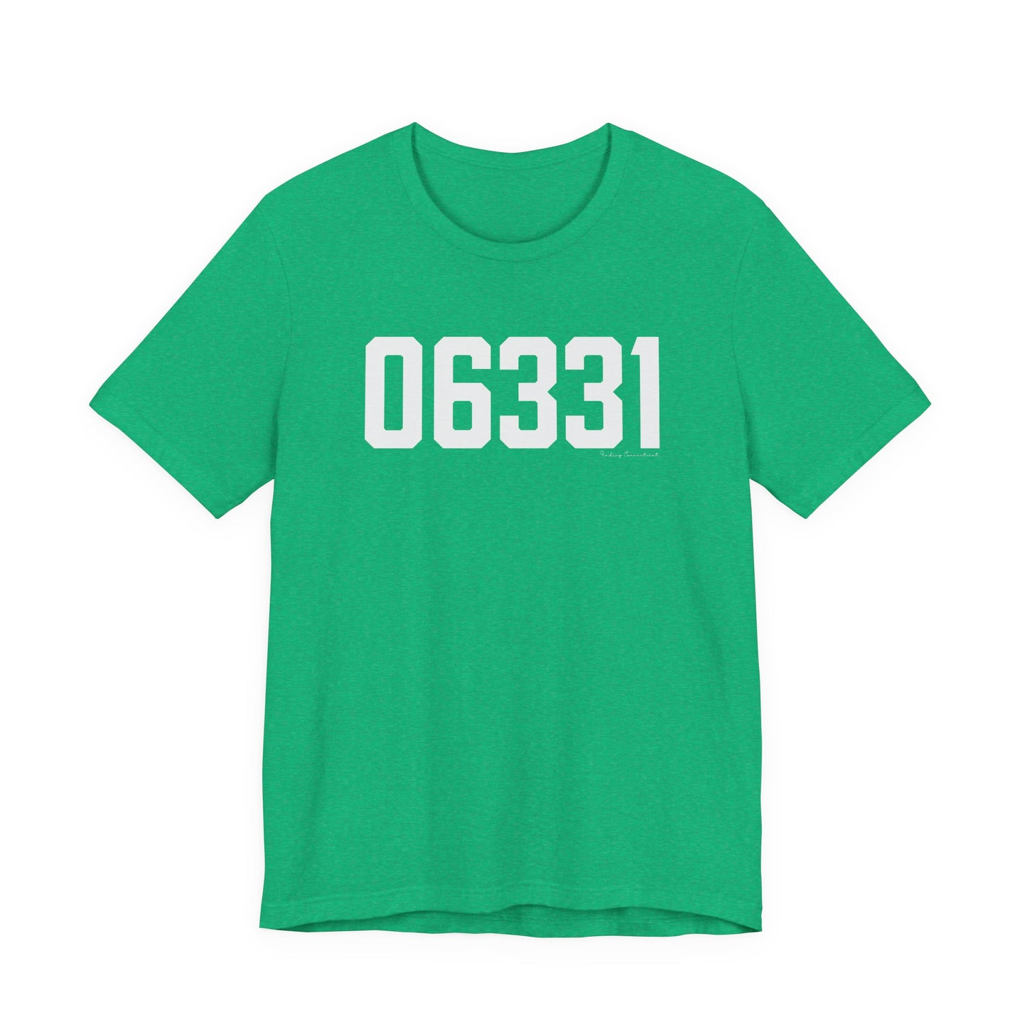 06331 Canterbury CT Zip Code Unisex Jersey Short Sleeve T-Shirt