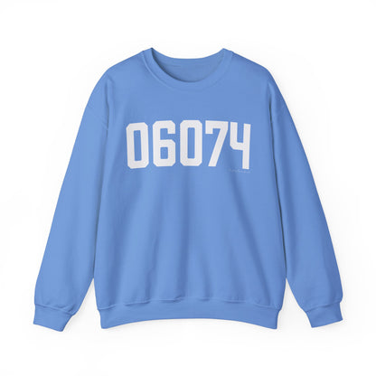 06074 - South Windsor CT Zip Code  Unisex Heavy Blend™ Crewneck Sweatshirt