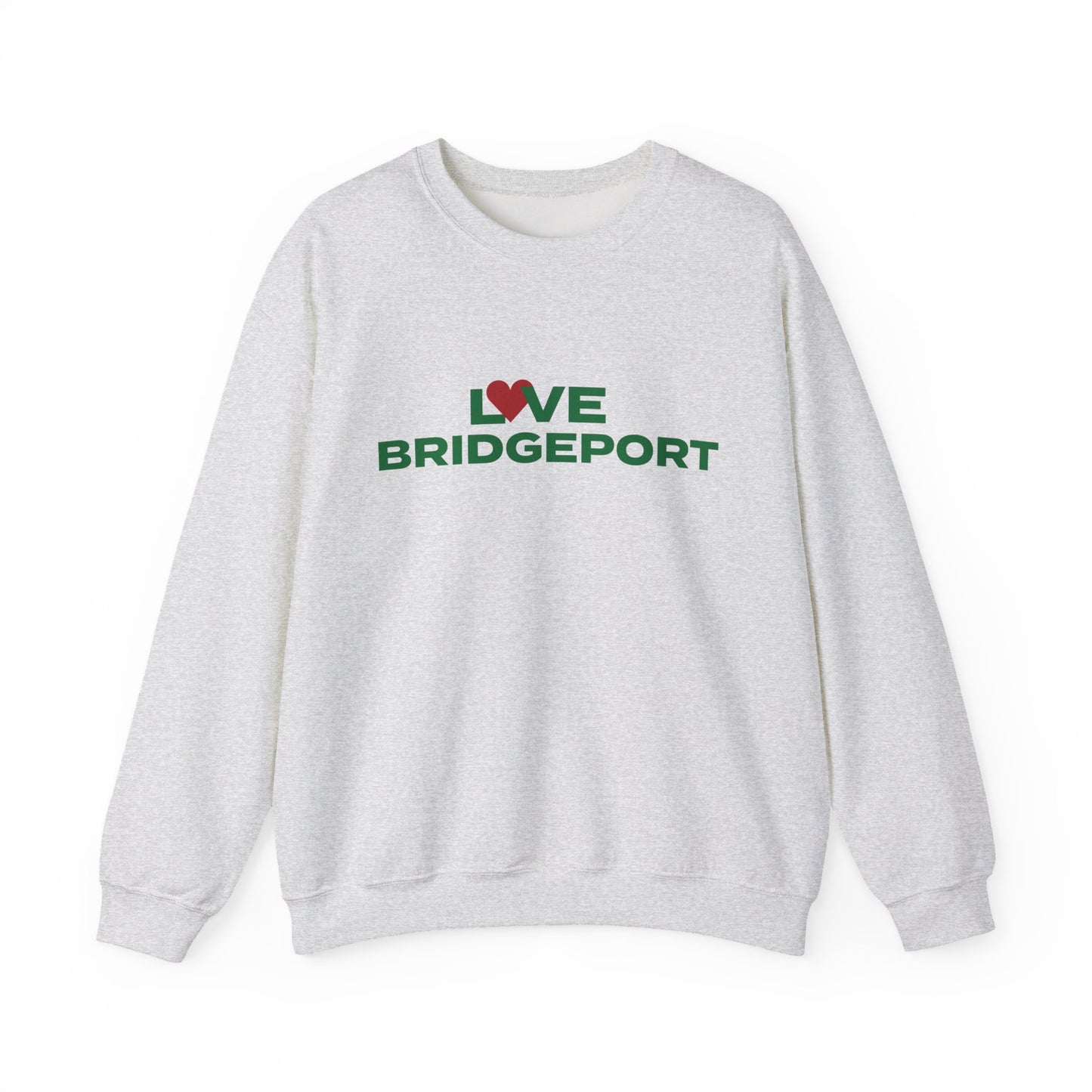 Love Bridgeport Unisex Heavy Blend™ Crewneck Sweatshirt