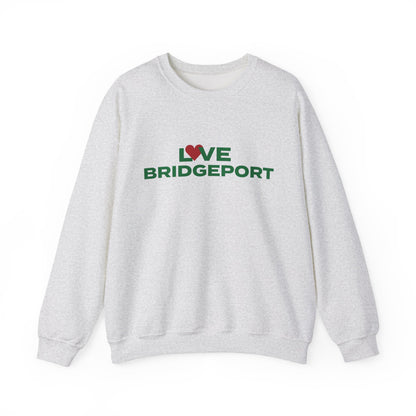 Love Bridgeport Unisex Heavy Blend™ Crewneck Sweatshirt