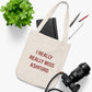 I Really Really Miss Ashford Organic Canvas Tote Bag