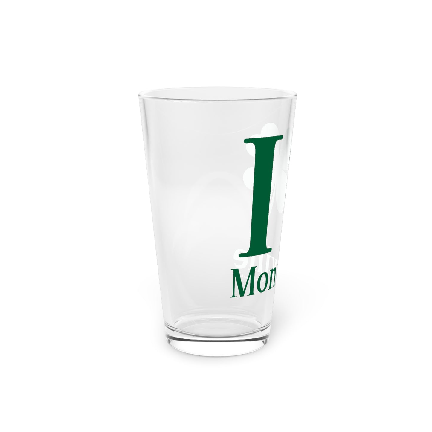 I Clover Montville Pint Glass, 16oz