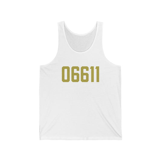 06611 Trumbull Connecticut Zip Code Unisex Jersey Tank Top