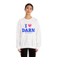 I Heart DARN Unisex Heavy Blend™ Crewneck Sweatshirt