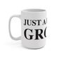 Just a kid from Groton Mug 15oz