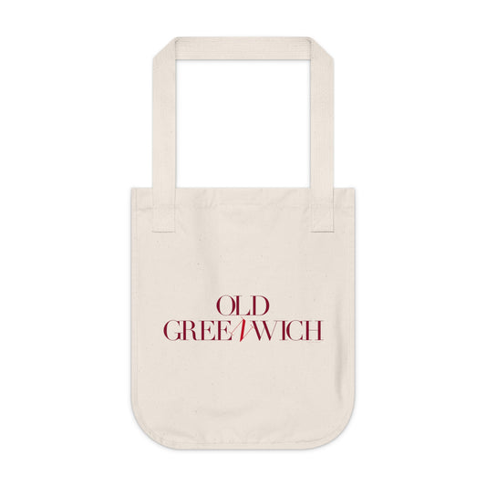 41 Tilt Old Greenwich Organic Canvas Tote Bag