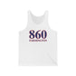 860 Farmington Red White & Blue Unisex Jersey Tank Top