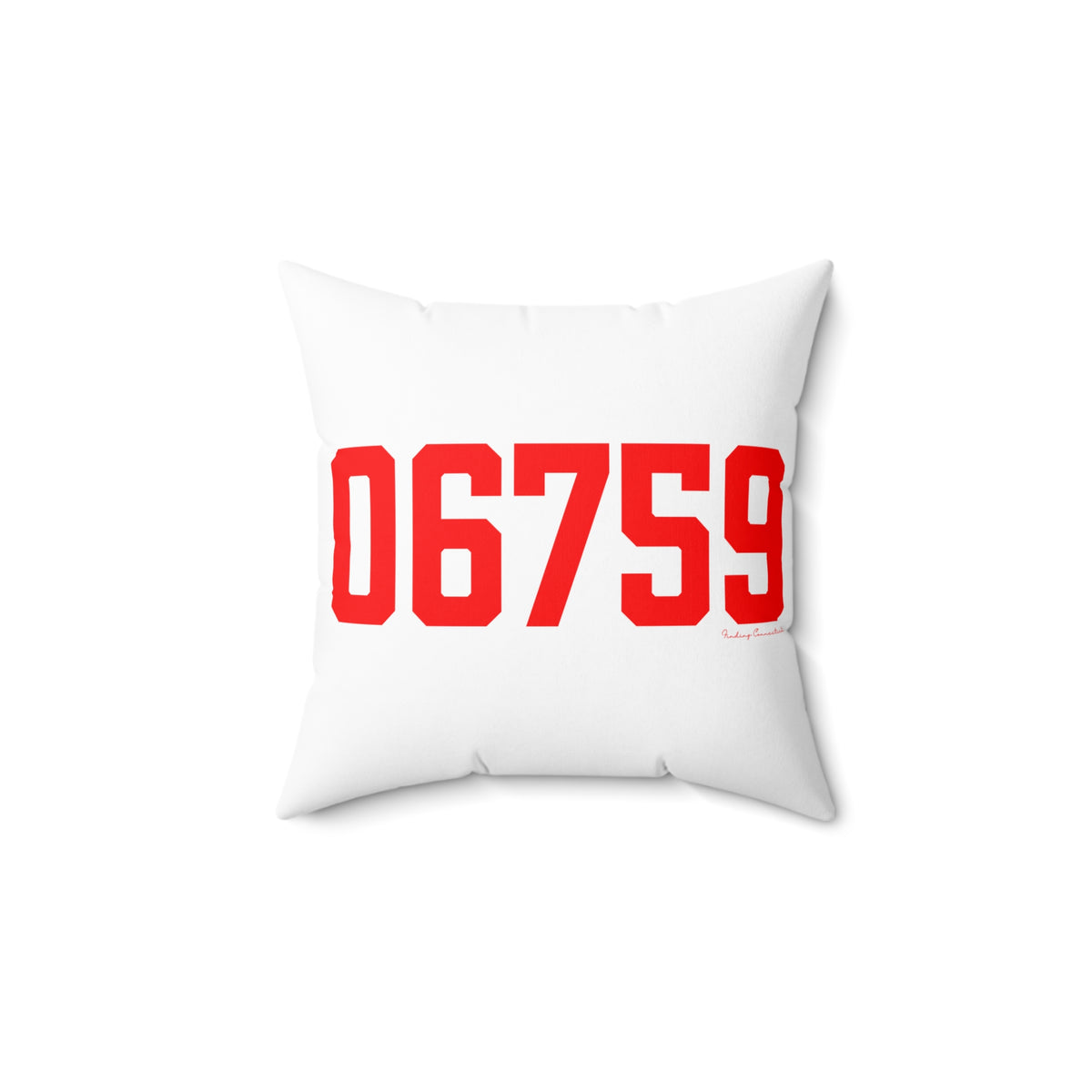 06759 Litchfield Connecticut Zip Code Polyester Square Pillow