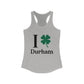 I Clover Durham Women's Ideal Racerback Tank