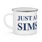 Just a kid from Simsbury Enamel Camping Mug