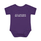 Just a kid from Bethlehem Infant Baby Rib Bodysuit