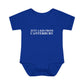 Just a kid from Canterbury Infant Baby Rib Bodysuit