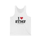 I Heart STMF Unisex Jersey Tank Top