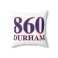 860 Durham Red, White & Blue  Spun Polyester Square Pillow